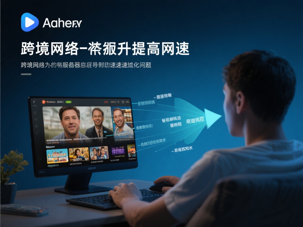 显著提高网速：
跨境网络常常面临服务器距离导致的