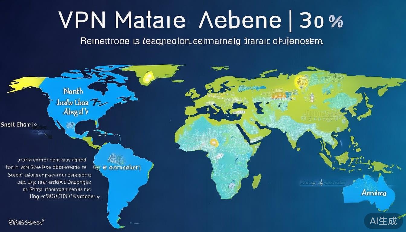 2023年全球VPN用户数量增长趋势及未来发展分析 地区差异与市场潜力
从地区分布来看,北美和欧洲地